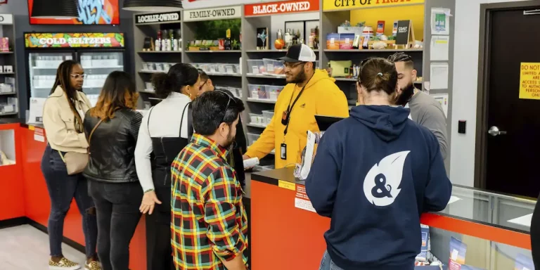 6Brick's Cannabis Dispensary Interior